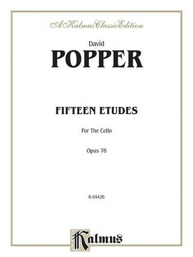 Fifteen Etudes for Cello, op. 76