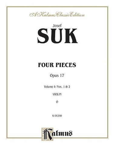 Four Pieces, Op. 17, Volume I