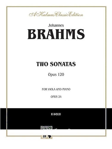Two Sonatas, Op. 120
