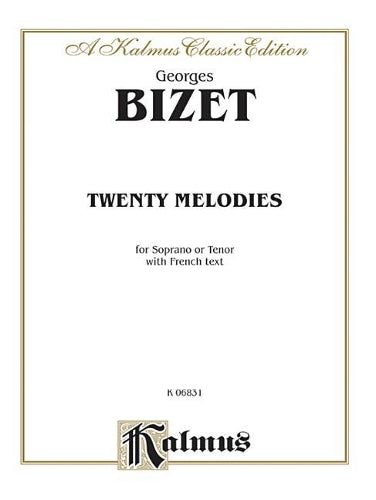 Twenty Melodies - Soprano or Tenor