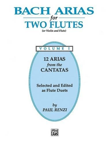 Bach Arias for Two Flutes, Volume I