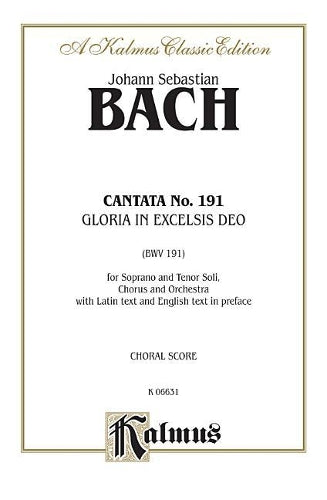 Cantata No. 191 - Gloria in excelsis Deo