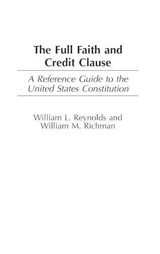 The Full Faith and Credit Clause