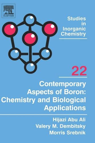 Contemporary Aspects of Boron: Chemistry and Biological Applications