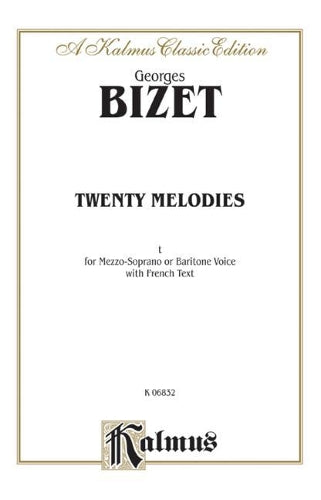 Twenty Melodies - Mezzo-Soprano or Baritone