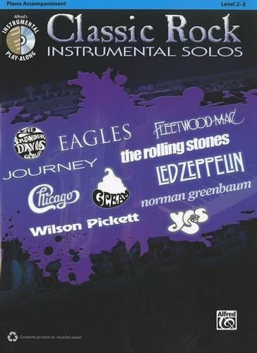 Classic Rock Instrumental Solos: Piano Accompaniment
