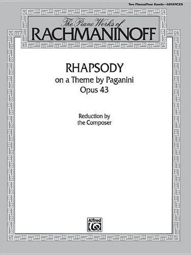Rhapsody On A Theme By Paganini Op.43