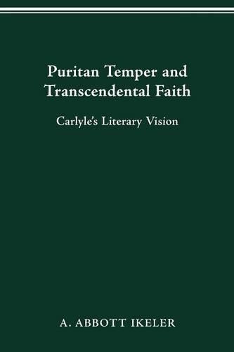 Puritan Temper and Transcendental Faith