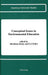 Conceptual Issues in Environmental Education