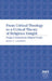 From Critical Theology to a Critical Theory of Religious Insight