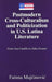 Postmodern Cross-culturalism and Politicization in U.S. Latina Literature