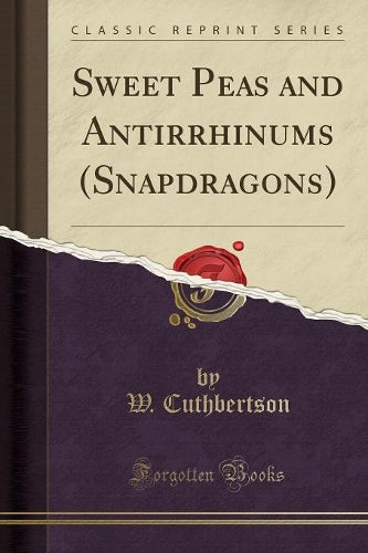 Sweet Peas and Antirrhinums (Snapdragons) (Classic Reprint)