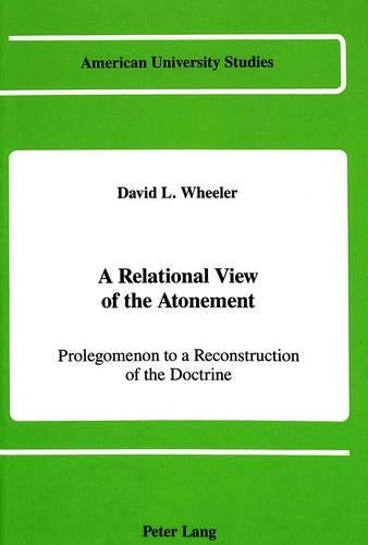 A Relational View of the Atonement
