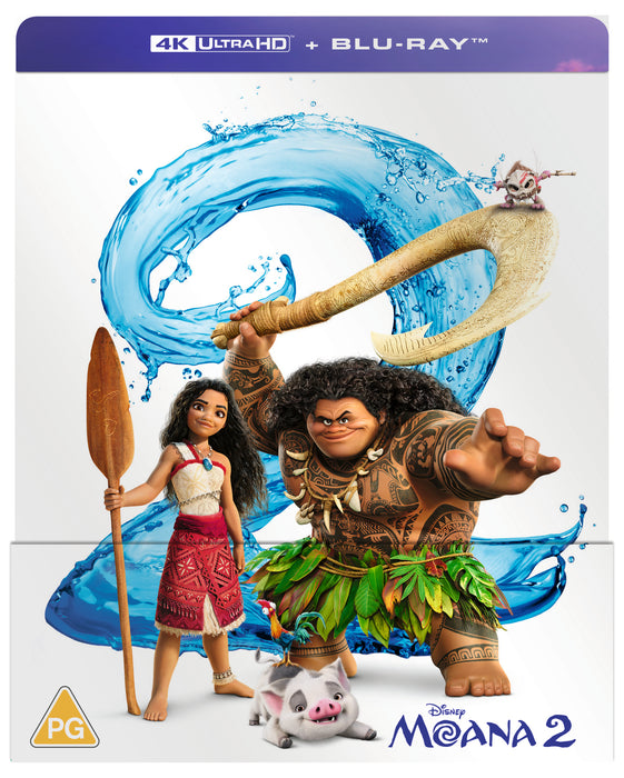 Disney's Moana 2 4K UHD + Blu-ray  Steelbook