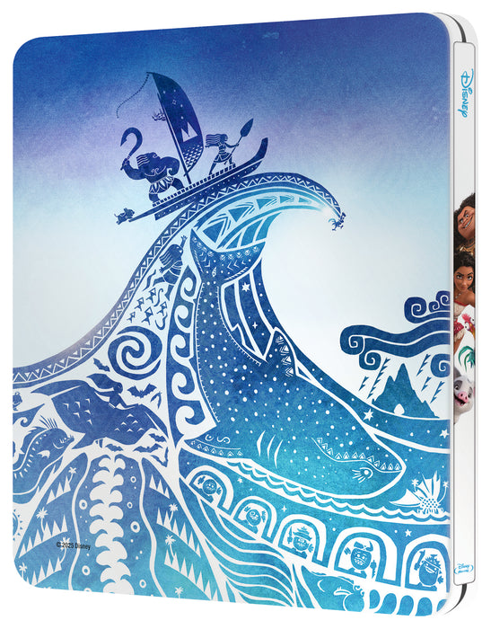 Disney's Moana 2 4K UHD + Blu-ray  Steelbook