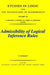 Admissibility of Logical Inference Rules