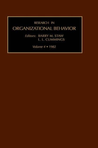 Research in Organizational Behaviour