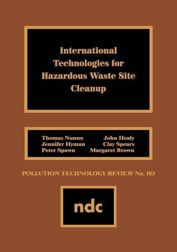 International Technologies for Hazardous Waste Site Cleanup