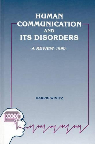 Human Communication and Its Disorders, Volume 3