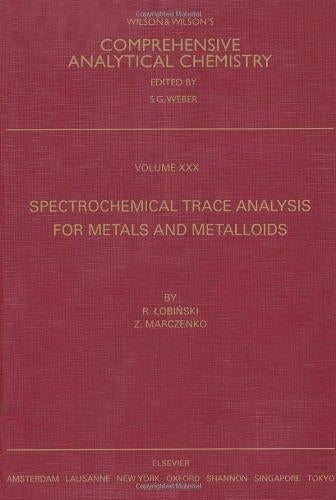 Spectrochemical Trace Analysis for Metals and Metalloids