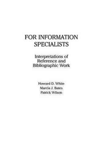 For Information Specialists