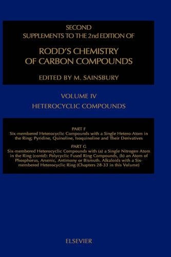 Heterocyclic Compounds, Part F: Six-Membered Heterocyclic Compounds