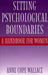 Setting Psychological Boundaries