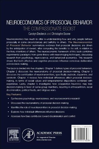 Neuroeconomics of Prosocial Behavior