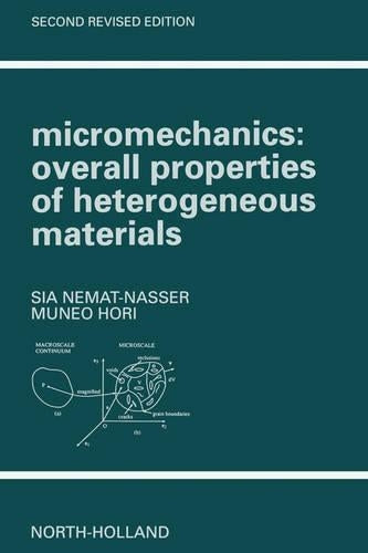 Micromechanics: Overall Properties of Heterogeneous Materials
