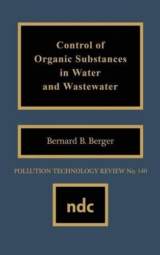 Control of Organic Substances in Water and Wastewater