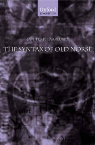 The Syntax of Old Norse