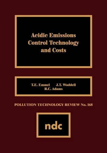 Acidic Emissions Control Technology and Costs
