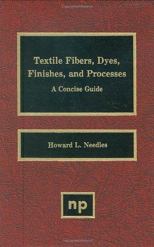Textile Fibers, Dyes, Finishes and Processes