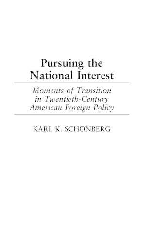 Pursuing the National Interest