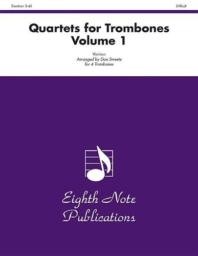 Quartets for Trombones, Vol 1