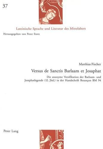 Versus de Sanctis Barlaam Et Josaphat
