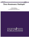 Three Renaissance Madrigals