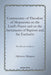 Commentary of Theodore of Mopsuestia on the Lord's Prayer and on the Sacraments of Baptism and the Eucharist