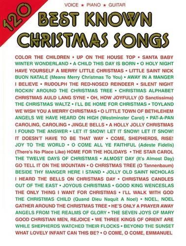 120 Best Known Christmas Songs
