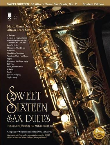 Sweet Sixteen Sax Duets: Alto Sax (Music Minus One