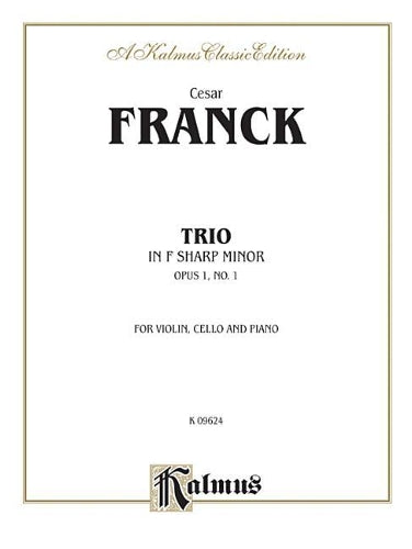Trio In F-Sharp Minor Op. 1, No. 1