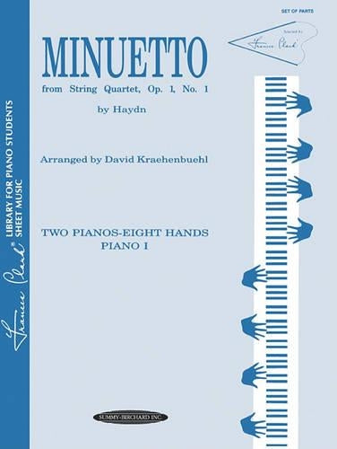 Minuetto from String Quartet, Op. 1, No. 1
