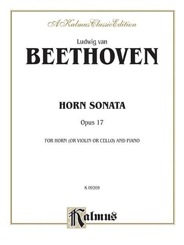 Horn Sonata, Op. 17