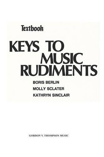 Keys to Music Rudiments