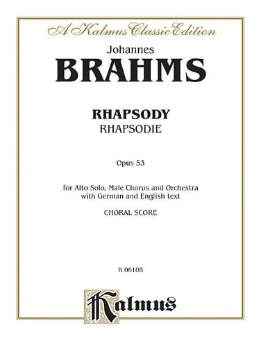 Alto Rhapsody, Op. 53
