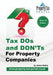 Tax DOS and Don'ts for Property Companies