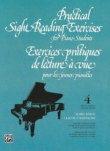 Sight Reading Exercises for Piano Students-Bk 4
