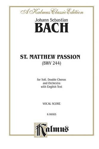 St. Matthew Passion