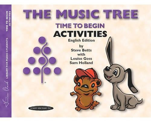 English Edition Activities Book, Time to Begin