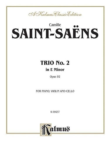 Trio No. 2, Op. 92